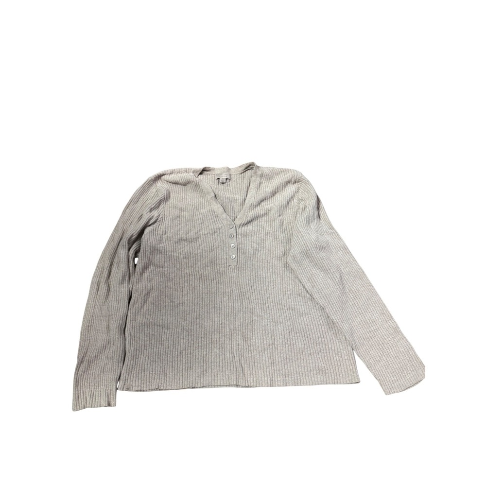 Barefoot Dreams CozyChic Ultra Lite Ribbed Henley Top 2X Pink Soft Lounge‎